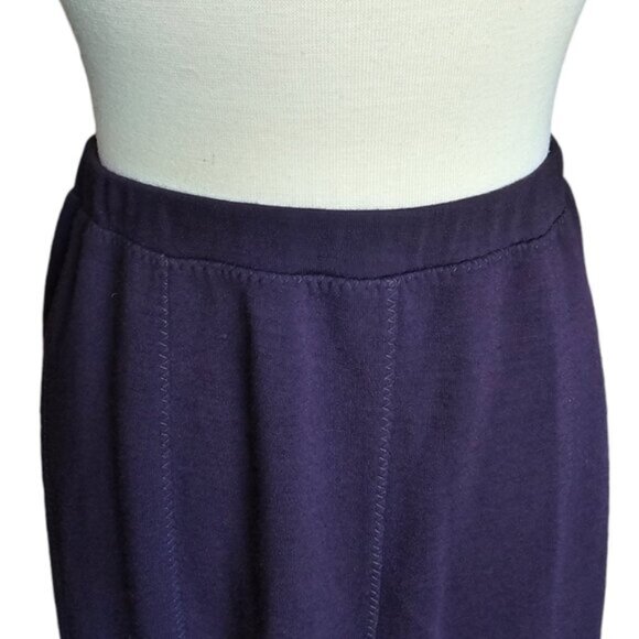 Eileen Fisher Tulip Purple Skirt. Size Large - Picture 5 of 7